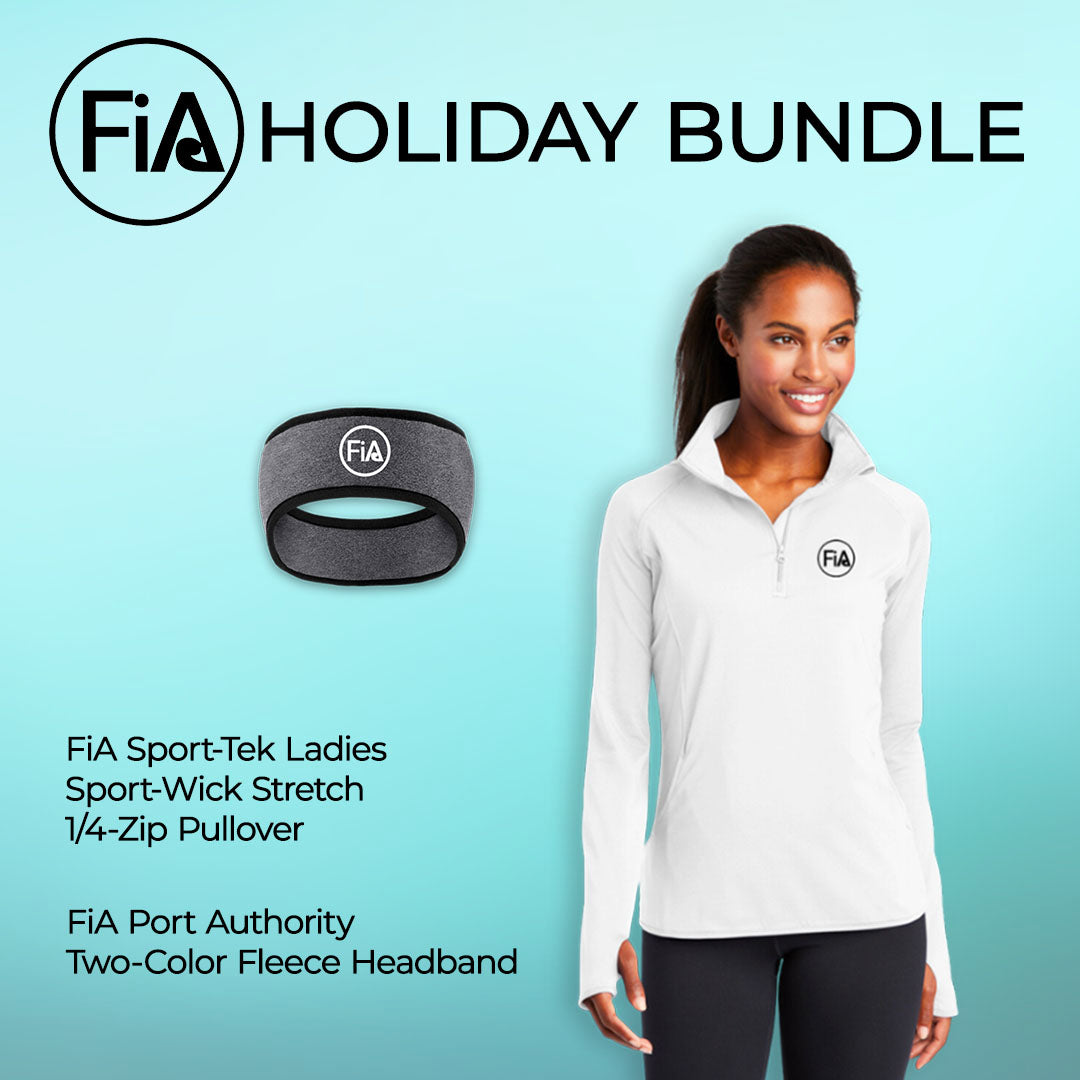FiA OnDemand Bundle - Sport-Tek Embroidered Pullover + Port Authority Earwarmer