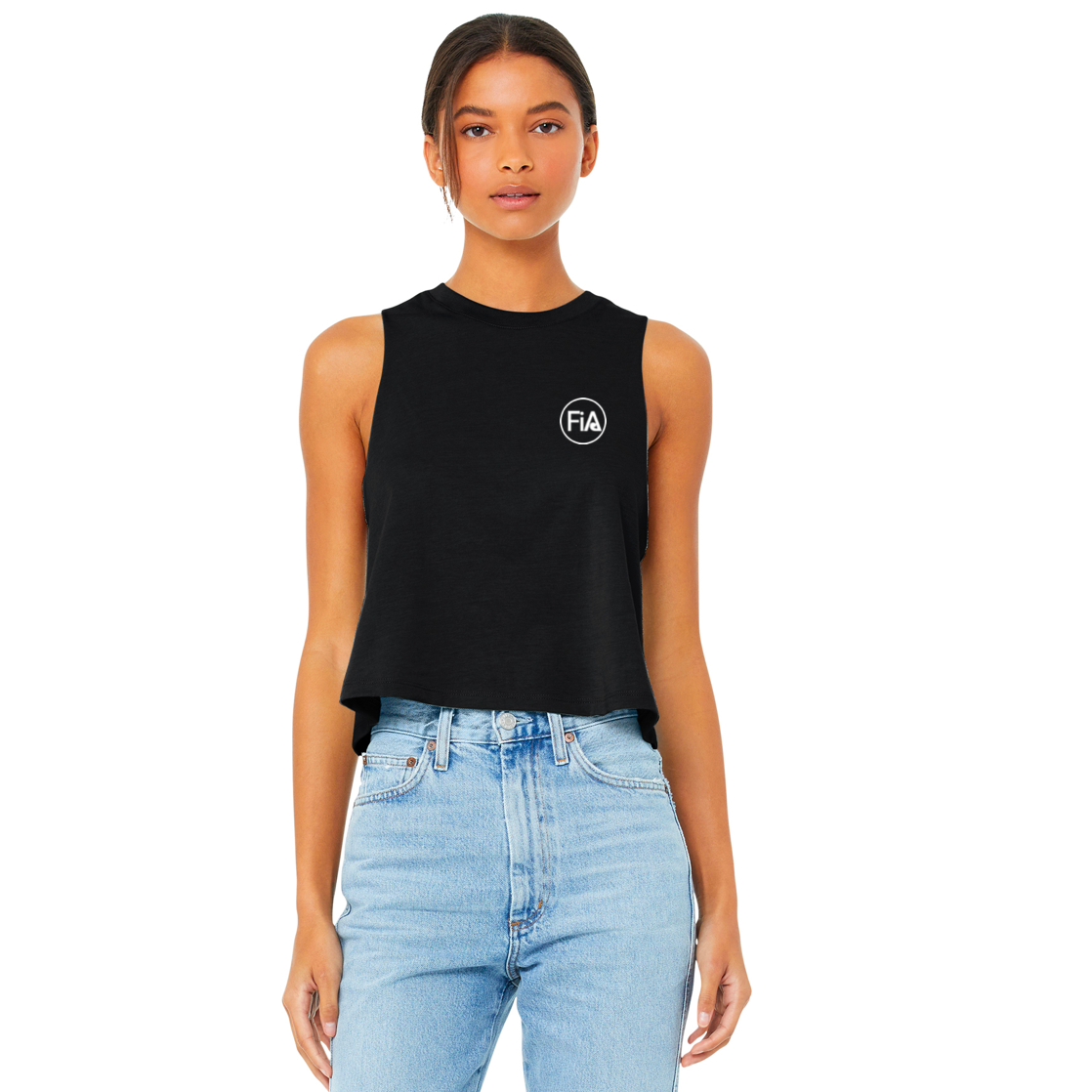 FiA BELLA+CANVAS Women’s Racerback Cropped Tank - Made To Order