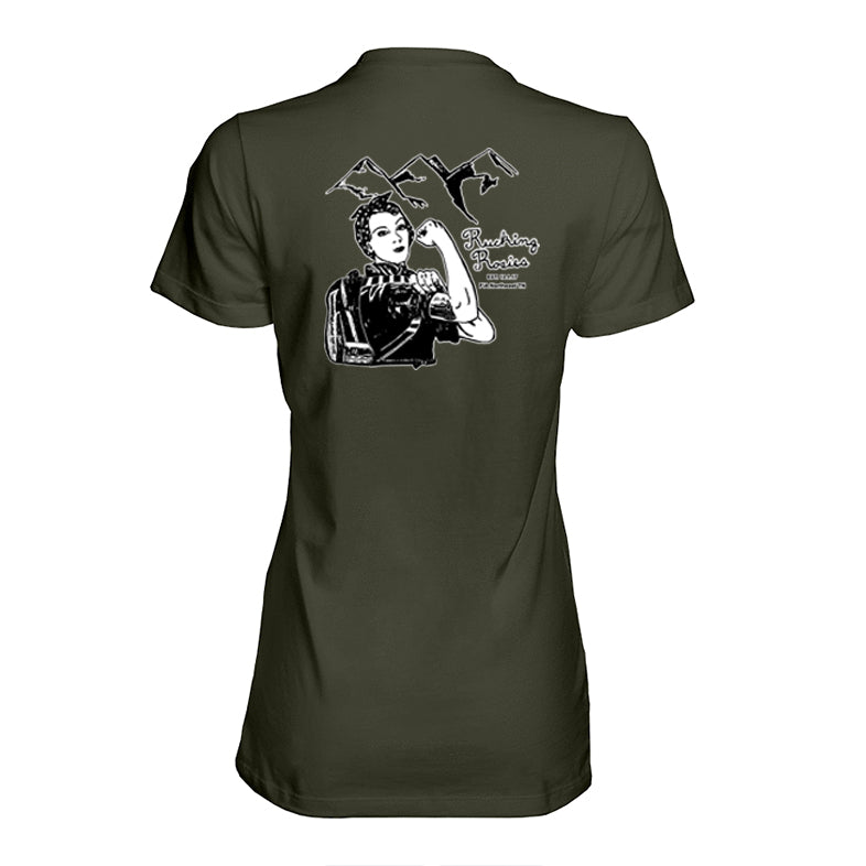 FiA Tennessee Rucking Rosies Ei-Lo Ladies Premium Cotton T-Shirt Pre-Order