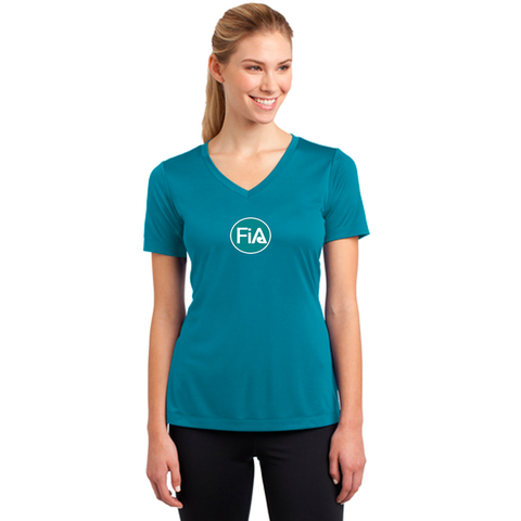 FiA Summerville AO Shirt - Sport-Tek Ladies PosiCharge Competitor V-Neck Tee Pre-Order
