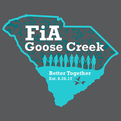 FiA Goose Creek Port & Company Ladies Long Sleeve Cotton Tee Pre-Order