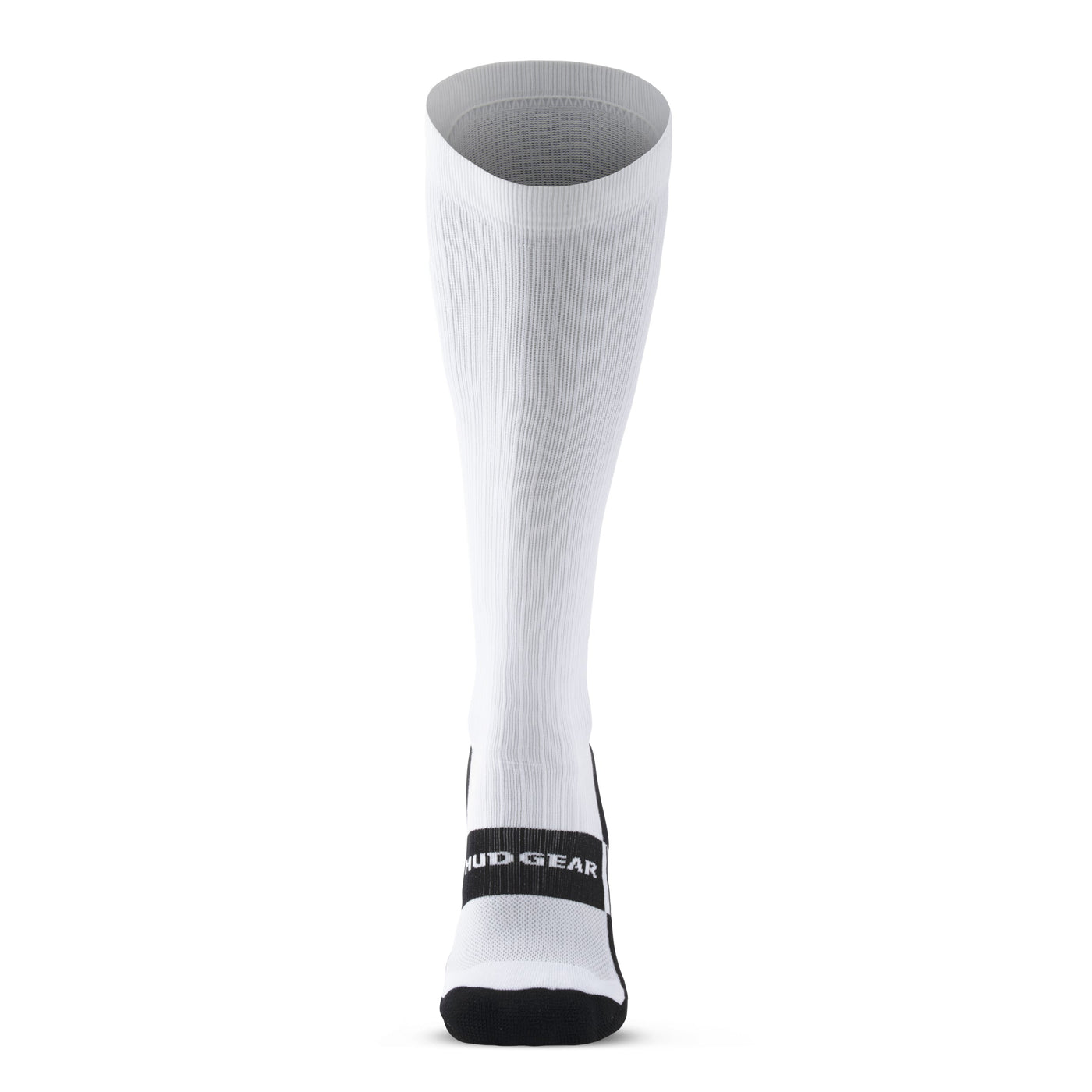MudGear Tall Compression Socks - White