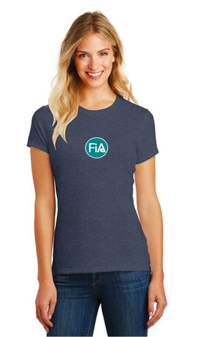 FiA Downtown District Made Ladies Perfect Blend Crew Tee Pre-Order