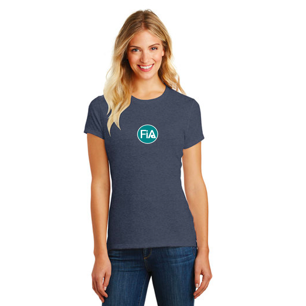 FiA Downtown District Made Ladies Perfect Blend Crew Tee Pre-Order