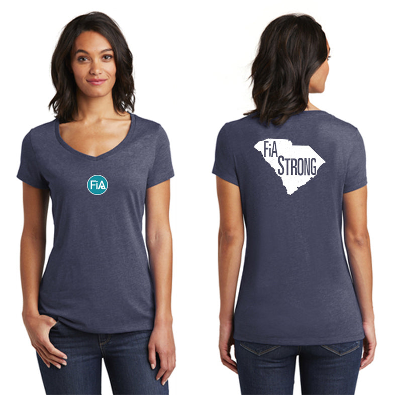 FiA Strong - SC District Women’s Very Important Tee V-Neck Pre-Order