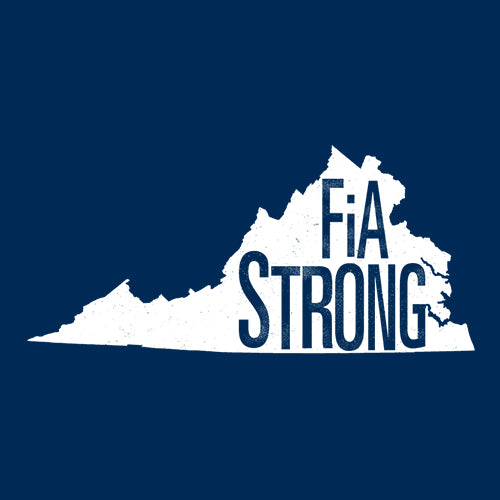 FiA Strong - Virginia District Women’s Lightweight Fleece Raglan Hoodie Pre-Order