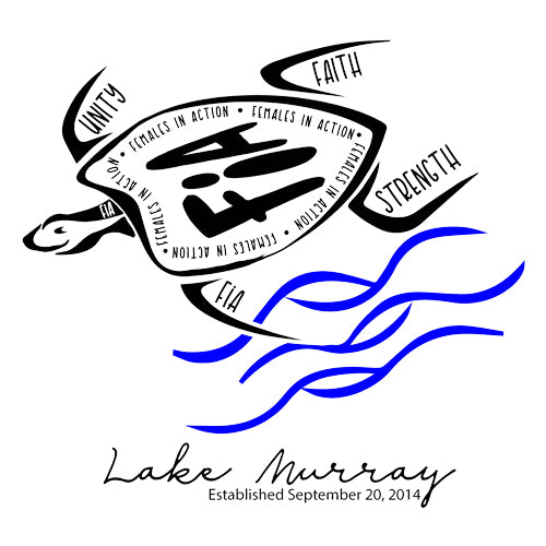 FiA Lake Murray AO Loggerhead - Port & Company Ladies Long Sleeve Cotton Tee Pre-Order