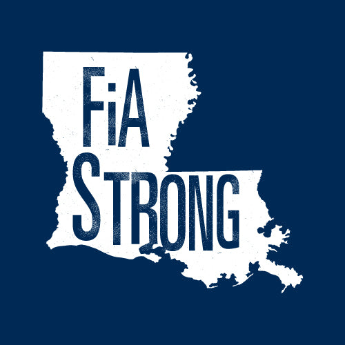 FiA Strong - Louisiana Next Level Ladies Triblend LongSleeve Scoop Tee Pre-Order