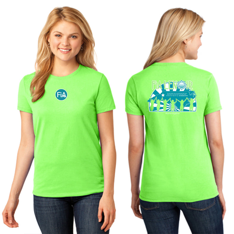 FiA Lenoir Port & Company Ladies Core Cotton Tee Pre-Order