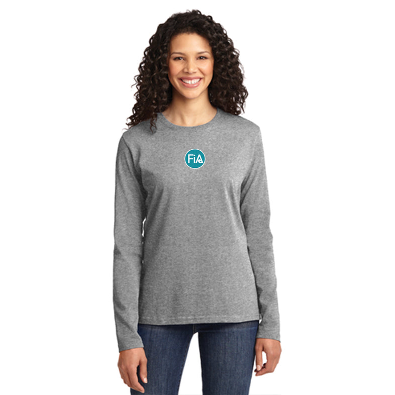 FiA Tennessee Rucking Rosies Port & Company Ladies Long Sleeve Cotton Tee Pre-Order
