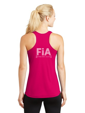 FiA Pink Ribbon Sport-Tek Ladies Competitor Racerback Tank Pre-Order