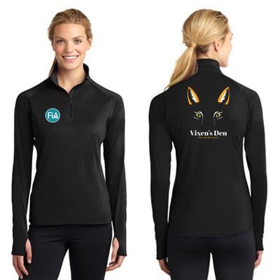 FiA Lake Murray AO Vixen - Sport-Tek Ladies Sport-Wick Stretch 1/2-Zip Pullover Pre-Order