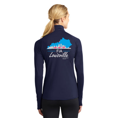 FiA KY Louisville Sport-Tek Ladies Sport-Wick Stretch 1/2-Zip Pullover Pre-Order