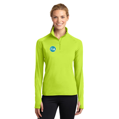 FiA Lake Murray - Sport-Tek Ladies Sport-Wick Stretch 1/2-Zip Pullover Pre-Order