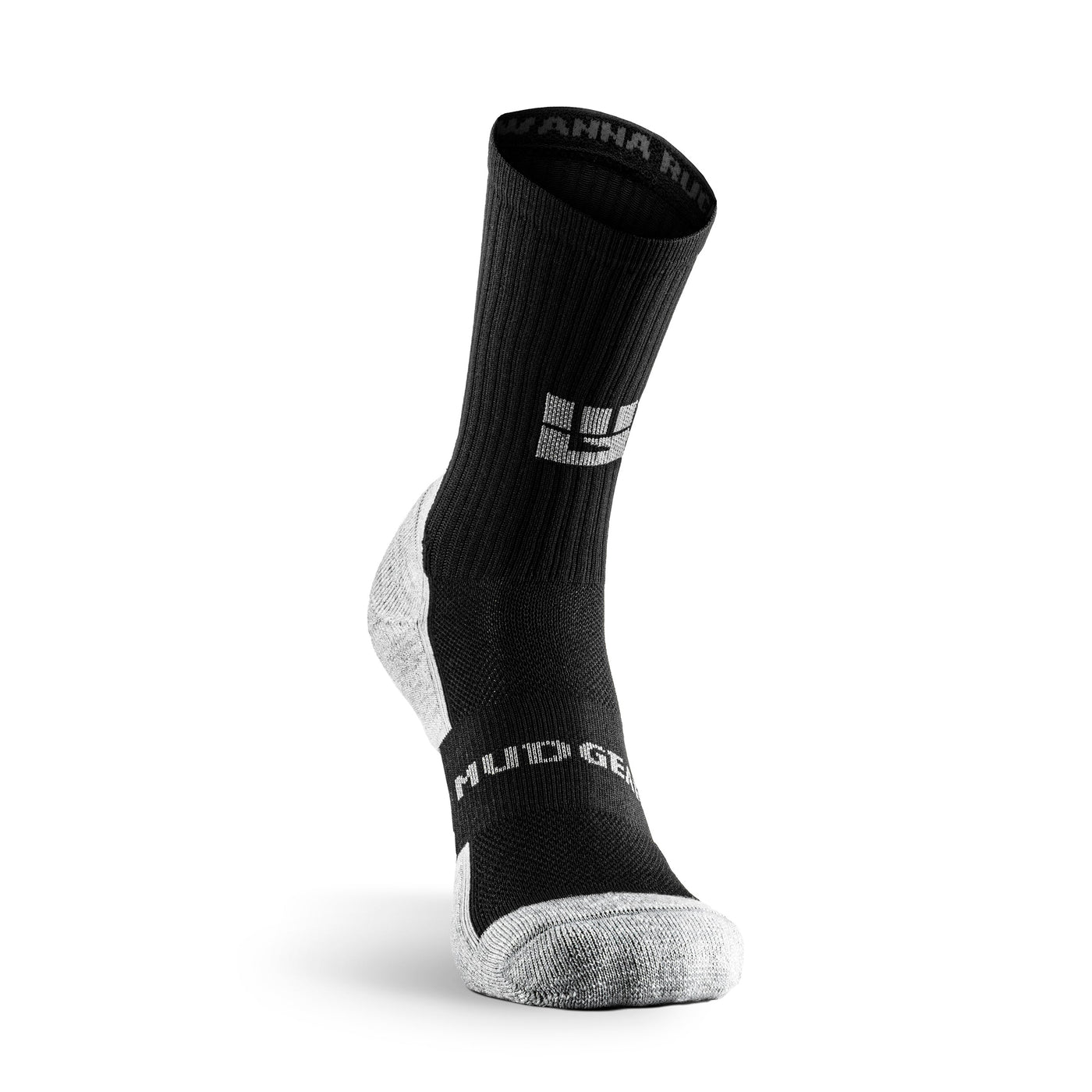 MudGear Ruck Sock (Black/Gray)