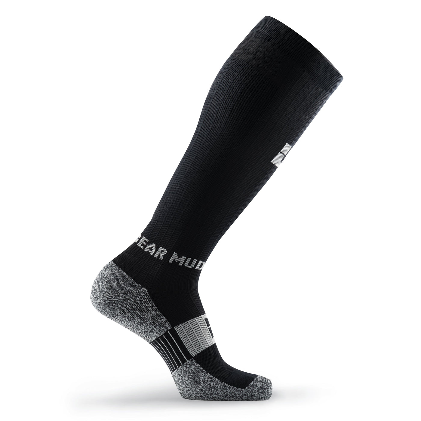 Tall Compression Socks (Black/Gray)