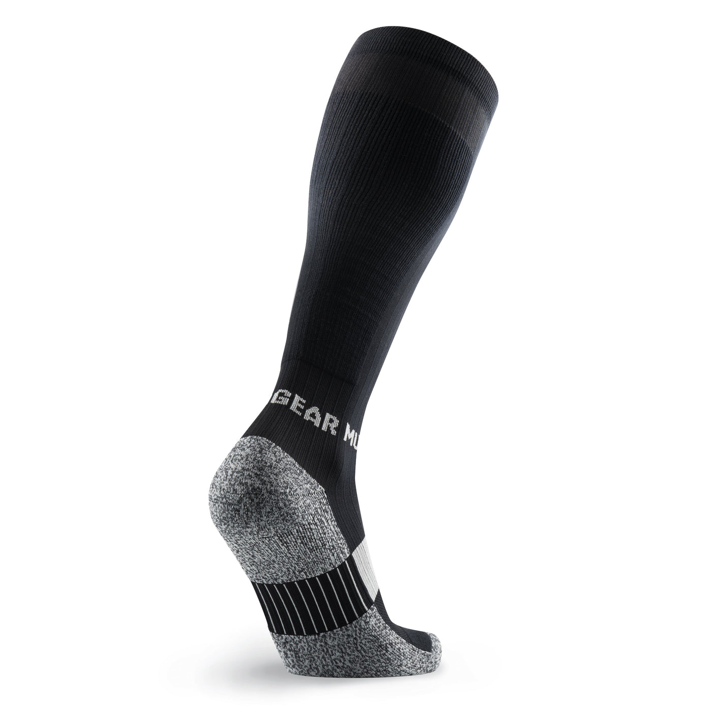 Tall Compression Socks (Black/Gray)