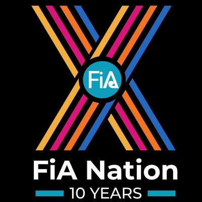 FiA Nation 10th Year White Lettering Pre-Order January 2023