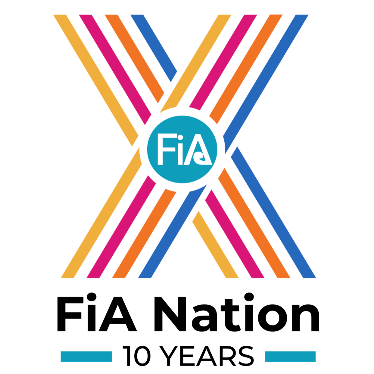 FiA Nation 10th Year Black Lettering Pre-Order October 2022