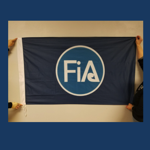 FiA Knitted Polyester Flag