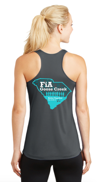 FiA Goose Creek Sport-Tek Ladies Competitor Racerback Tank Pre-Order