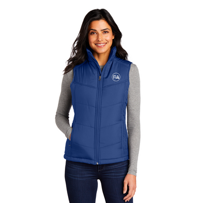 FiA Port Authority Ladies Puffy Vest - Made to Order