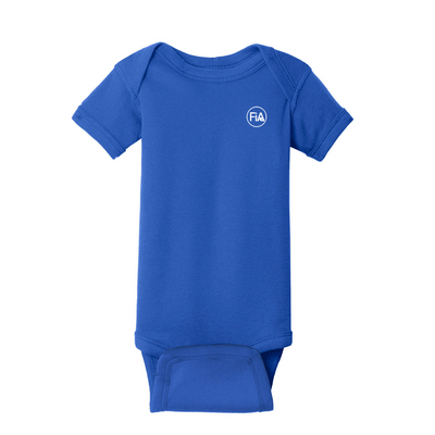 FiA Rabbit Skins Infant Short Sleeve Baby Rib Bodysuit - Made to Order