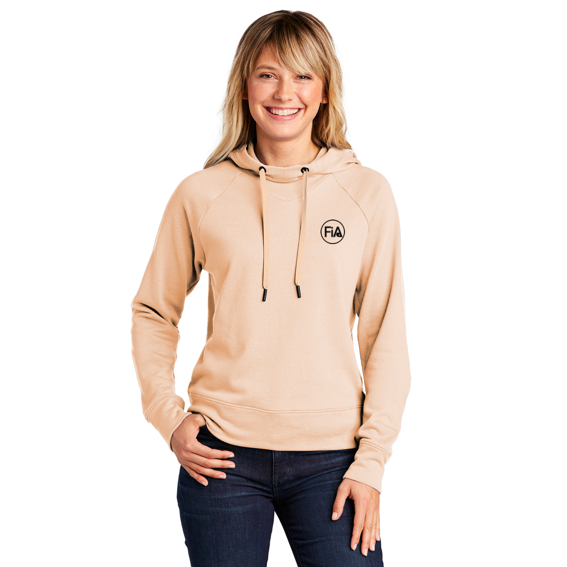 FiA Sport-Tek Ladies Lightweight French Terry Pullover Hoodie - Made to Order