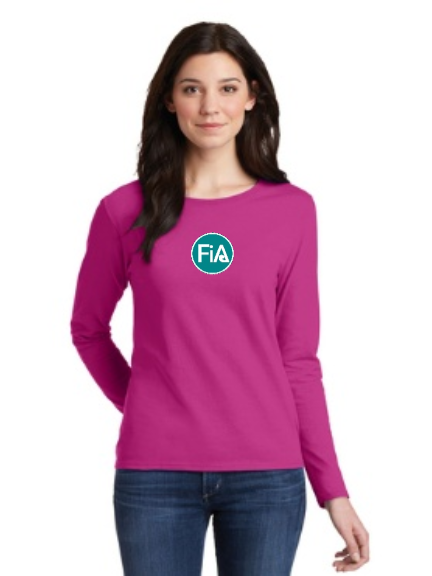 FiA Metro Gildan Ladies Heavy Cotton 100% Cotton Long Sleeve T-Shirt Pre-Order