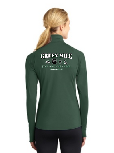 FiA Green Mile Sport-Tek Ladies Sport-Wick Stretch 1/2-Zip Pullover Pre-Order