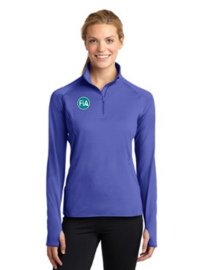 FiA Greensboro Sport-Tek Ladies Sport-Wick Stretch 1/2-Zip Pullover Pre-Order