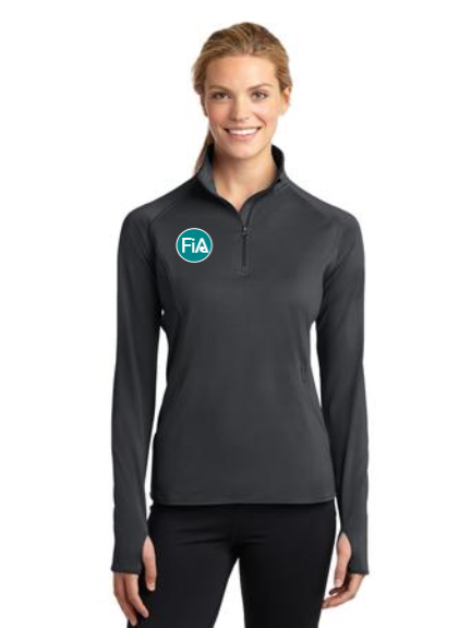 FiA South Charlotte Sport-Tek Ladies Sport-Wick Stretch 1/2-Zip Pullover Pre-Order