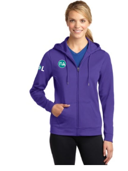 FiA Toledo: The Glass City Marathon Sport-Tek Ladies Sport-Wick Fleece Full-Zip Hooded Jacket Pre-Order