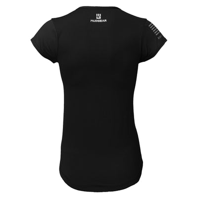FiA MudGear Women's Performance Short Sleeve (Black) - Made to Order