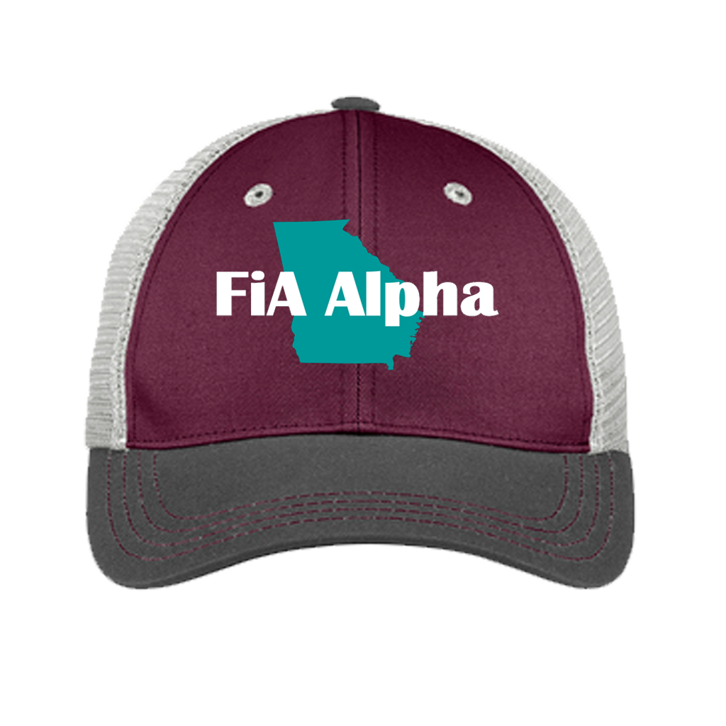FiA Alpha District Tri-Tone Mesh Back Cap Pre-Order