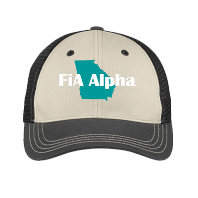 FiA Alpha District Tri-Tone Mesh Back Cap Pre-Order