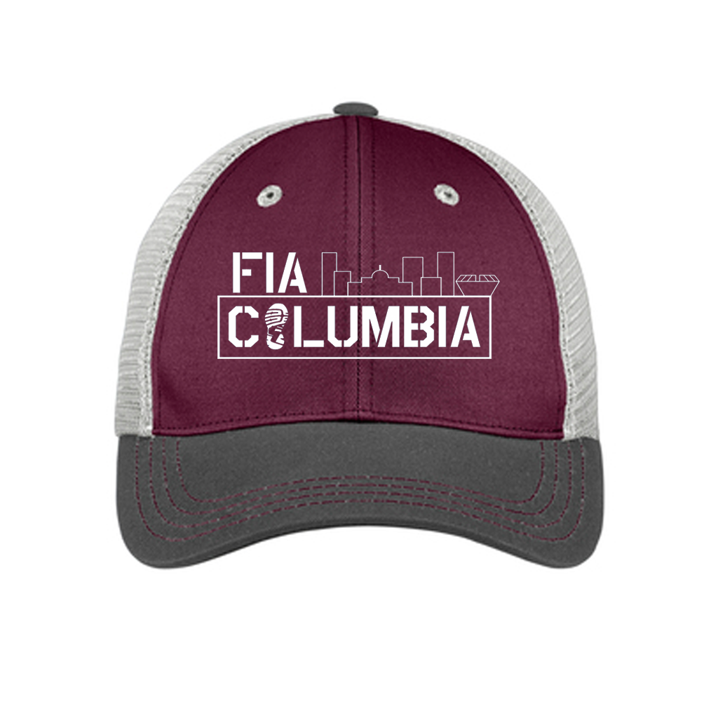 FiA Columbia District Tri-Tone Mesh Back Cap Pre-Order