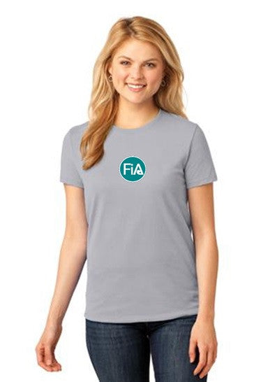 FiA Florence Port & Company Ladies Short Sleeve Cotton Tee Pre-Order
