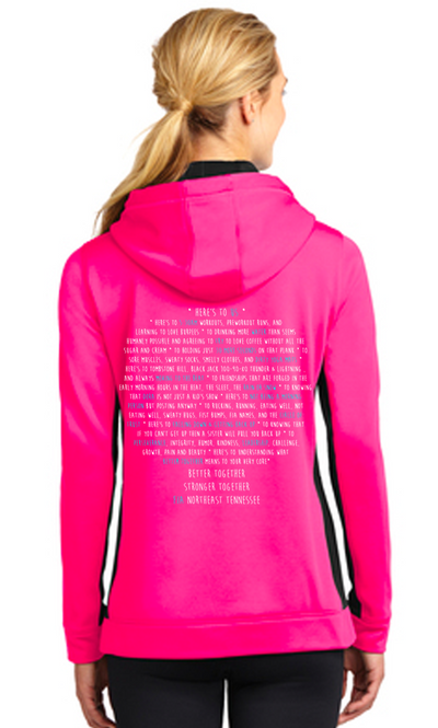 FiA TN - Northeast (Johnson City) Sport-Tek Ladies Sport-Wick Fleece Colorblock Hooded Pullover Pre-Order