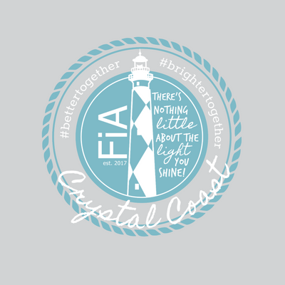FiA Crystal Coast Port & Company Ladies Long Sleeve Cotton Tee Pre-Order