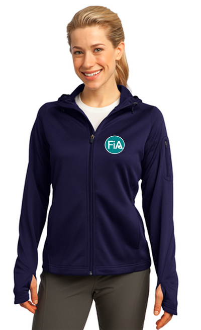 FiA South Wake Sport-Tek Ladies Tech Fleece Full-Zip Hooded Jacket Pre-Order